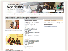 Tablet Screenshot of nycacademy.org